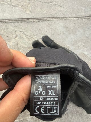Guantes Verano Alpinestars Negros y Rojos