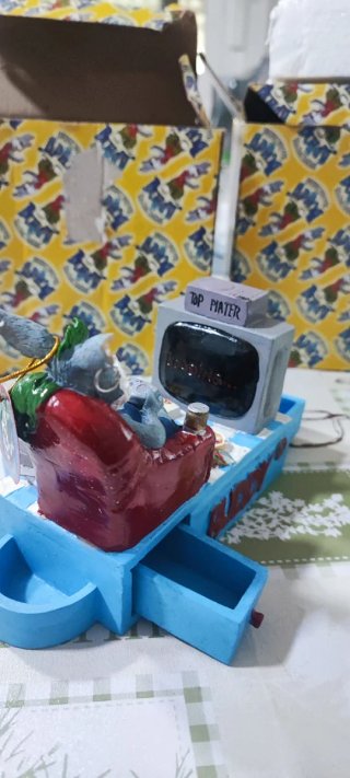 Figura de ratón bad Bunny
