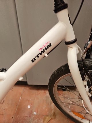 Bicicleta niña 20 (cadena a poner)