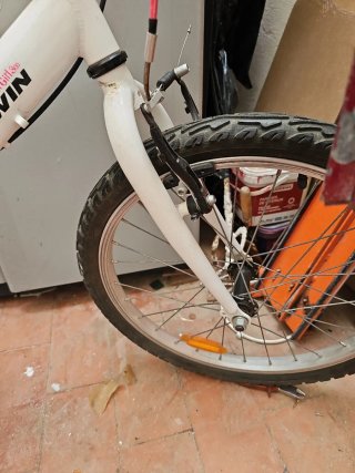 Bicicleta niña 20 (cadena a poner)