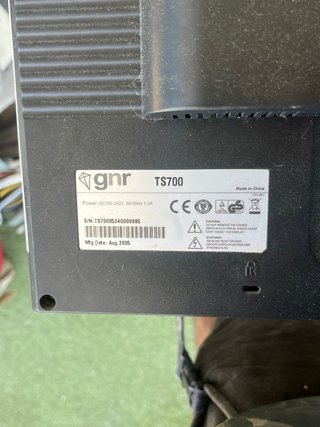Monitor gnr 17 Negro/Plata