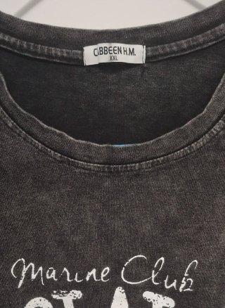 Camiseta GIBBEEN H.M. Gris Talla XXL
