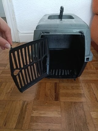 Transportín mascota gato, perro pequeño, conejo...
