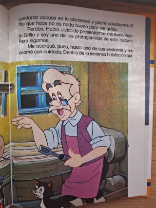 El Libro de la Selva. Pinocchio