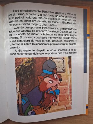 El Libro de la Selva. Pinocchio