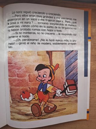 El Libro de la Selva. Pinocchio