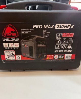 Soldador Inverter Stayer Pro Max 230 HF K