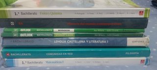 Libros 1 bachillerato fray Luis de León. Salamanca