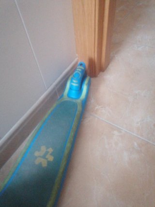 Patinete infantil 3 ruedas azul y verde