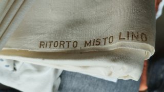 Lenzuolo matrimoniale ricamato