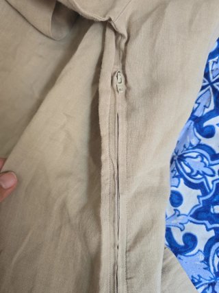 Camisa Benetton Beige Talla M
