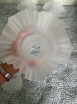 Tulipas de cristal vintage (6 unidades)