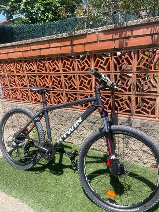 Bicicleta Rockrider 520 frenos hidráulicos