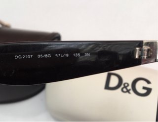 Gafas de sol D&G y CH originales