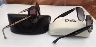 Gafas de sol D&G y CH originales