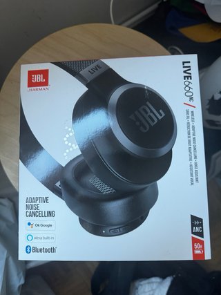 Auriculares JBL Live 660NC Inalámbricos Negros