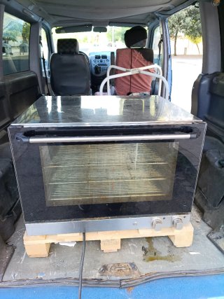 Horno profesional acero inoxidable