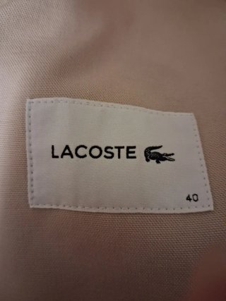 Gabardina Lacoste Beige