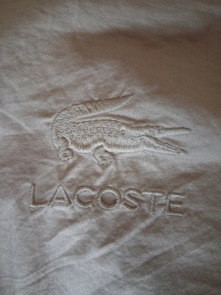 Gabardina Lacoste Beige