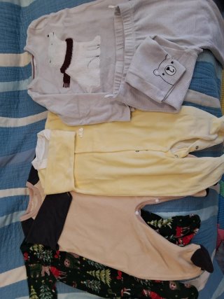 Lote Ropa Bebé 3 Meses (4 Pijamas)