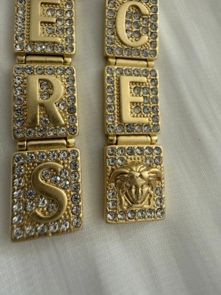 Pendientes Versace dorado
