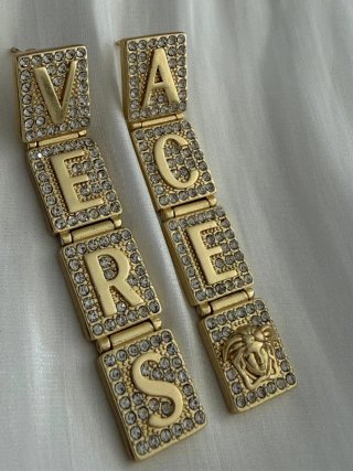 Pendientes Versace dorado