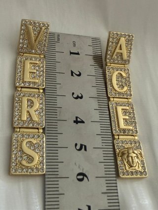 Pendientes Versace dorado