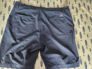 Adidas Golf Shorts 2XL Azul Marino