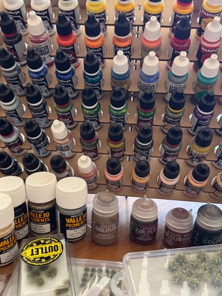 Pinturas Vallejo + Pigmentos + Soporte