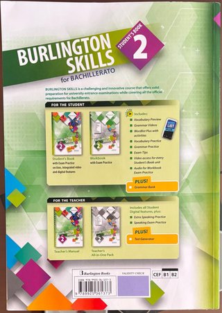 BURLINGTON SKILLS FOR 2 BACH STUDENT'S BOOK