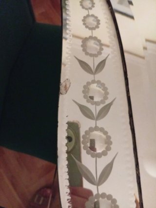 Espejo Veneciano Decorado.Solo venta en persona.