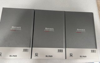 Historia Universal El País . Tomos 1,2y3