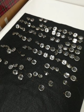 Prismas de cristal para lámpara