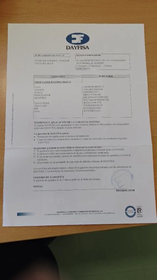 Ordenador DAYFISA MAI7 Negro