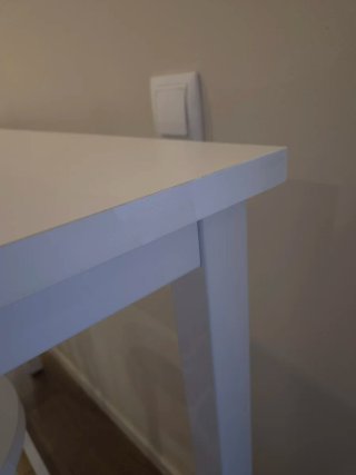 Mesa Alta Bistró + 2 Taburetes Blancos