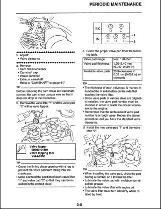 Manual de Taller Yamaha WR450FB 2012