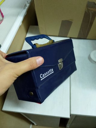 Porta Cassettes Vintage Años 80