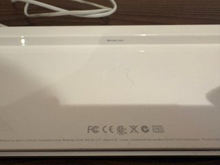 Teclado Apple USB Plata