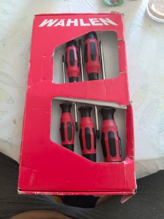 Juego 5 Destornilladores Wahlen