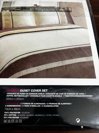 Set sin estrenar de Funda Nórdica y almohadas