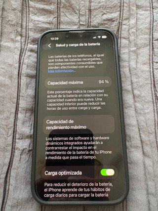 iPhone 13 128GB Blanco - 94% Batería