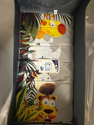 Cuna de viaje plegable