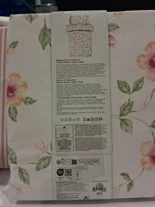 Juego funda nórdica y bajera Primark 90cm