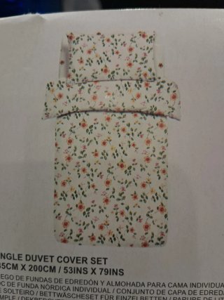 Juego funda nórdica y bajera Primark 90cm