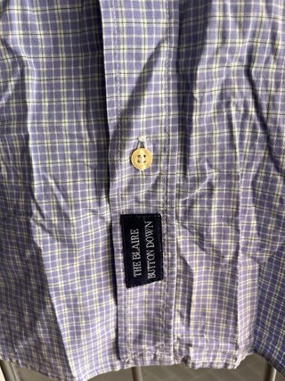 Camisa Polo Ralph Lauren cuadros azul