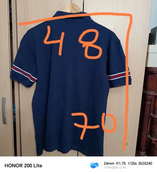 Polo Moncler Azul Talla XXL