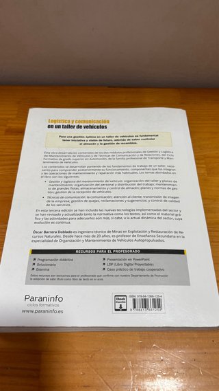 Logística y comunicación en un taller de vehículos