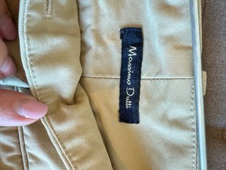 Pantalón Chino Massimo Dutti Beige