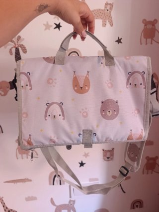 Cambiador portátil estampado