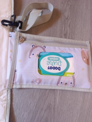 Cambiador portátil estampado